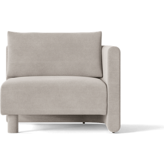 Dase Sofa Armrest Right - Cotton Linen - Natural