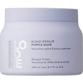 Schwarzkopf Professional BlondMe Bond Repair Purple Purple Mask 200 ml (635,00 kr / 1 l) - 200 ml