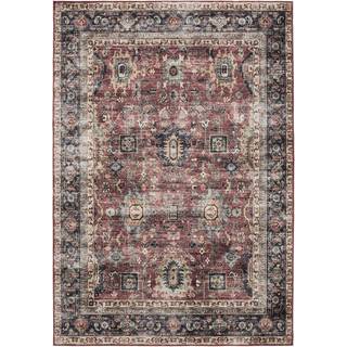 ATLAS Flerfarvet Vaskbart Tæppe - Rektangulær / 120x170 cm / Flerfarvet