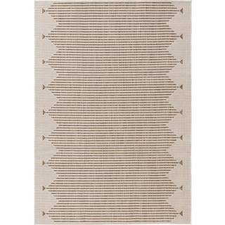 ZORRO Creme/Beige Indendørs- Og Udendørs Tæppe - Rektangulær / 80x150 cm / Hvid