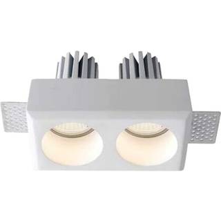 2xGU10 - Lampe, Runde, Hvid