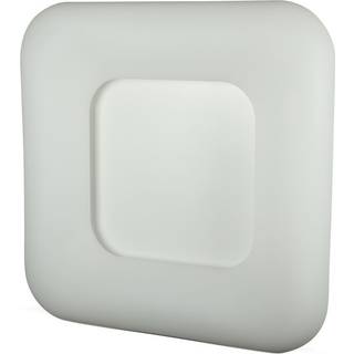 40W LED Overfladependel - Kvadratisk, Designer, Farveskiftende, Ø460x460x95, Dæmpbar, Hvid - Dæmpbar : Via fjernbetjening, Kulør : 3-i-1