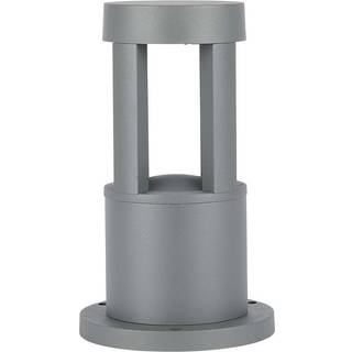 10W Væglampe - LED, 6400K, Grå kabinet, 25cm højde - Kulør : Kold