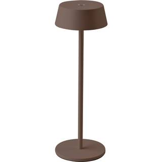 LED bordlampe 2W - 3000K, Corten, IP54 - Dæmpbar : Dæmper indbygget, Kulør : Varm