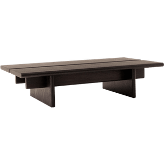 &Tradition Ita Os3 Sofabord 60x110 Cm - Sofabord Eg Mørkbejdset Eg - 139999A526