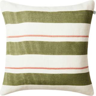 Chhatwal & Jonsson Assam pudebetræk 50x50 cm Cactus green-rose