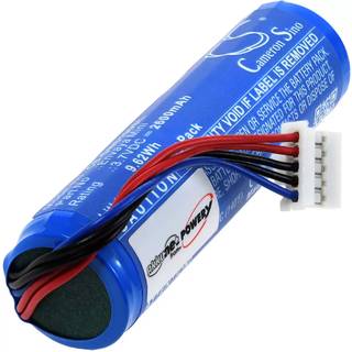 Batteri passer til Højttaler Denon Envaya Mini, DSB-100, Type CABICR18650-260