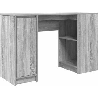 Skrivebord 120X42X76 Cm Konstrueret Træ Antikt Træ - Grå sonoma-eg
