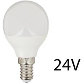 LEDlife 4,5W LED pære - P45, E14, 24V DC - Dæmpbar : Ikke dæmpbar, Kulør : Varm