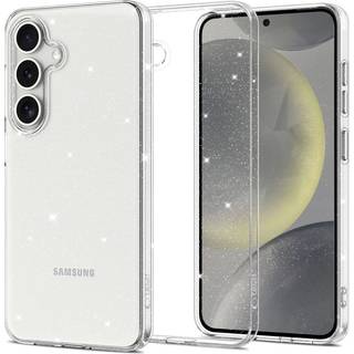 Samsung Galaxy S25 Tech-Protect Flexair Fleksibelt Plast Cover - Gennemsigtig / Glimmer