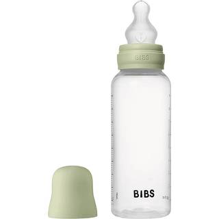 Bibs Baby Bottle Round Silicone Medium Flow Blush (270 ml)