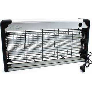 LEDlife insektlampe - 2x15W, indendørs, UV-lys, dækker ca. 100m2