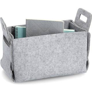 Filttasker (2 størrelser) - Grå - 29cm x 15cm x 17,5cm - Kith