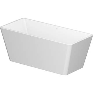 Houco Crea fritstående badekar inkl. bundventil, premium akryl, 10 års garanti - 72 x 162 cm