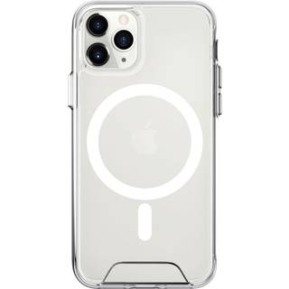 EIDERWOOD iPhone 11 Pro Max Hybrid Plastik Bagside Cover - MagSafe Kompatibel - Gennemsigtig / Hvid