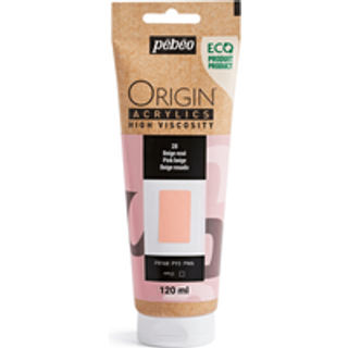Pebeo Origin Acrylics akrylfarve 120 ml Pink beige 28