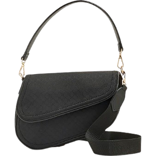 River Island Monogram Pouchette SkuldertaskeEn