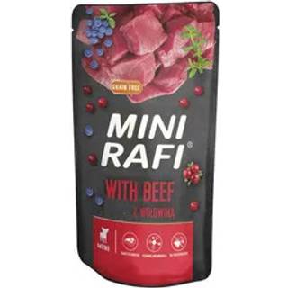 Rafi - Hundefoder MINI m/ Okse - 150g - vådfoder til hund - Klar til levering - Prismatch