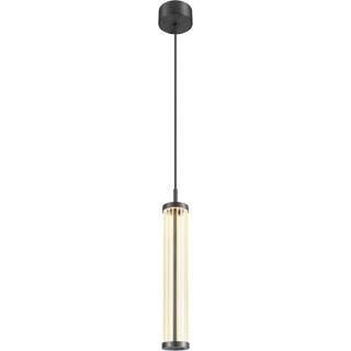 SLV LED-pendellampe Quimera, bronzefarvet, Ø 8 cm, CCT