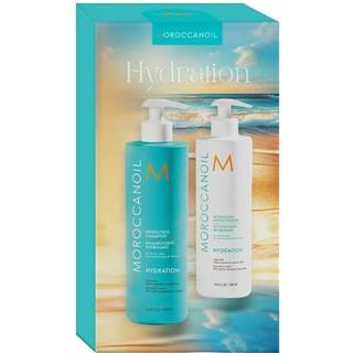 Moroccanoil Hydration Kit Sæt med nærende og fugtende effekt til tørt hår - 2x500 ml
