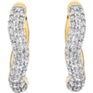 Ti Sento Milano Øreringe 18 kt. Forgyldt Sølv 7882ZY - Dame - 925 Sterling Sølv