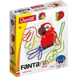 Quercetti Fantafilò Zoo - kreativ tegning med tråd - (QU-576)