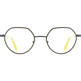 VANNI V656 C504 51 Briller Kvinder Blue - Matte Navy Blue On Yellow - 51mm