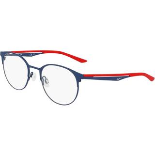Nike Junior NIKE 4643 410 Optiske stel Metal Blå Rund Normal
