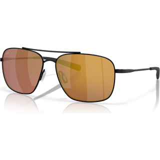 Costa Del Mar 6S6002 Canaveral Polarized 600224 59 Solbriller Mænd Black - Satin Black - 59mm