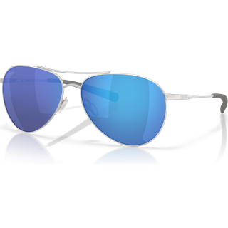 Costa Del Mar 6S6003 Piper Polarized 600320 58 Solbriller Mænd Silver - Satin Silver - 58mm