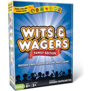 North Star Games Wits & Wagers Family Edition - b?rnevenligt festspil og trivia