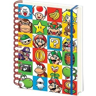 Pyramid Super Mario - A5 Notebook