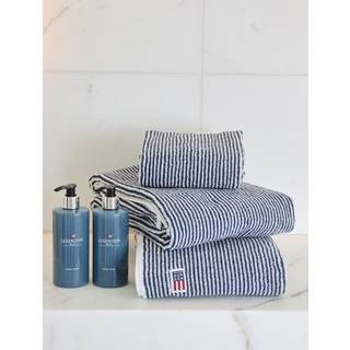 Lexington Original Håndklæde 50x70 Cm Navy - Håndklæder & Badelagner Bomuld Hvid - 10002094-5850-TW20