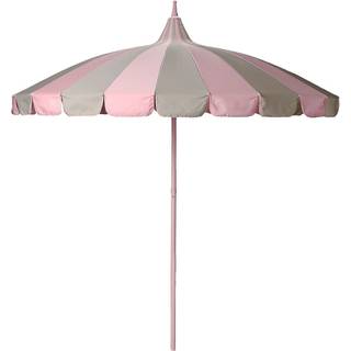 Garden Glory Garden Glory parasol Pink-beige stripe