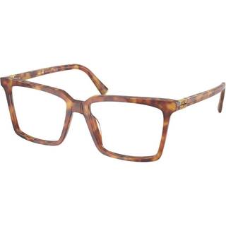 Miu Miu MU08XVF Asian Fit 4BW1O1 54 Briller Kvinder Tortoiseshell - Red Brown Tortoise - 54mm