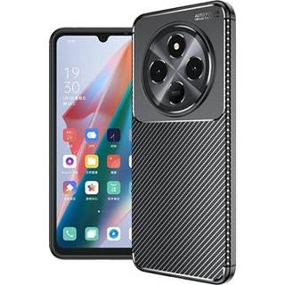 Xiaomi Redmi 14R/14C/Poco C75 Beetle Karbonfiber TPU Cover - Sort