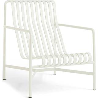 HAY Palissade Lounge Chair High Havestol Cream White