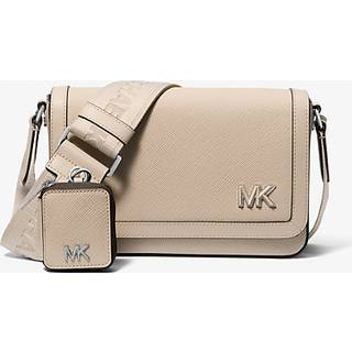 MK Edison Mini Crossgrain Leather Crossbody Bag with Pouch - Natural - Michael Kors - ONE SIZE