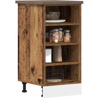 underskab "Riga" gammelt træ 40x44,5x81,5 cm konstrueret træ