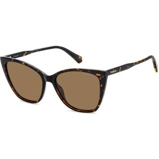 Polaroid PLD 4181/S Polarized 086/SP 56 Solbriller Kvinder Tortoiseshell - Dark Tortoise - 56mm