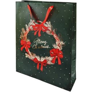 Geschenktüte mit Schleifen Kranz XL