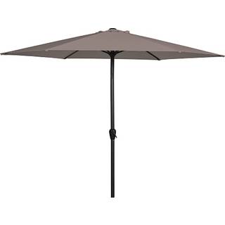 Orlando parasol - Sort/taupe (På lager i butik)
