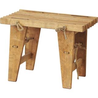 Hillerstorp, Ecobench 60 cm Birketræ olieret lysebrunt