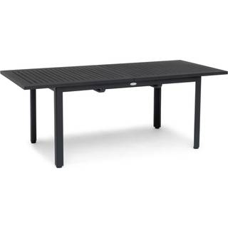 Hillerstorp havebord med udtræk i aluminium 200 - 280 x 96 cm - Sort