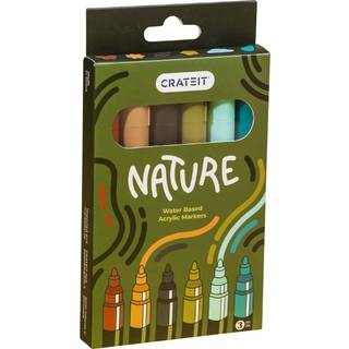 Nature Tuscher Crateit | 3mm — 6 stk.
