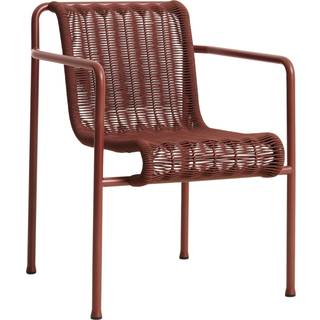 Hay - Palissade Cord Dining Armchair - Iron red