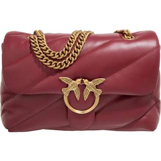 Pinko Love Puff Classic Skuldertaske vin