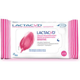 Lactacyd Sensitive Intim vådservietter 15 stk. - 15 stk.