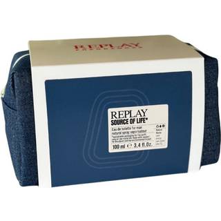Replay Giftset Replay Source Of Life Man Edt 100ml + Pochette