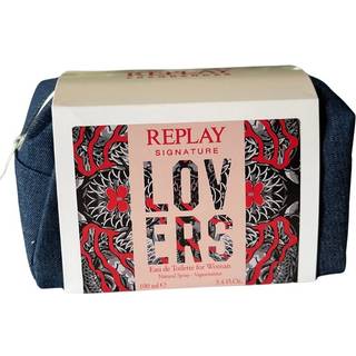 Replay Giftset Replay Signature Lovers Woman Edt 100ml + Pochette